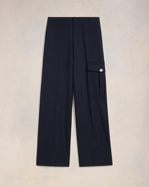 AMI PARIS Pants Militaire Stright Fit Unisex Apparel
